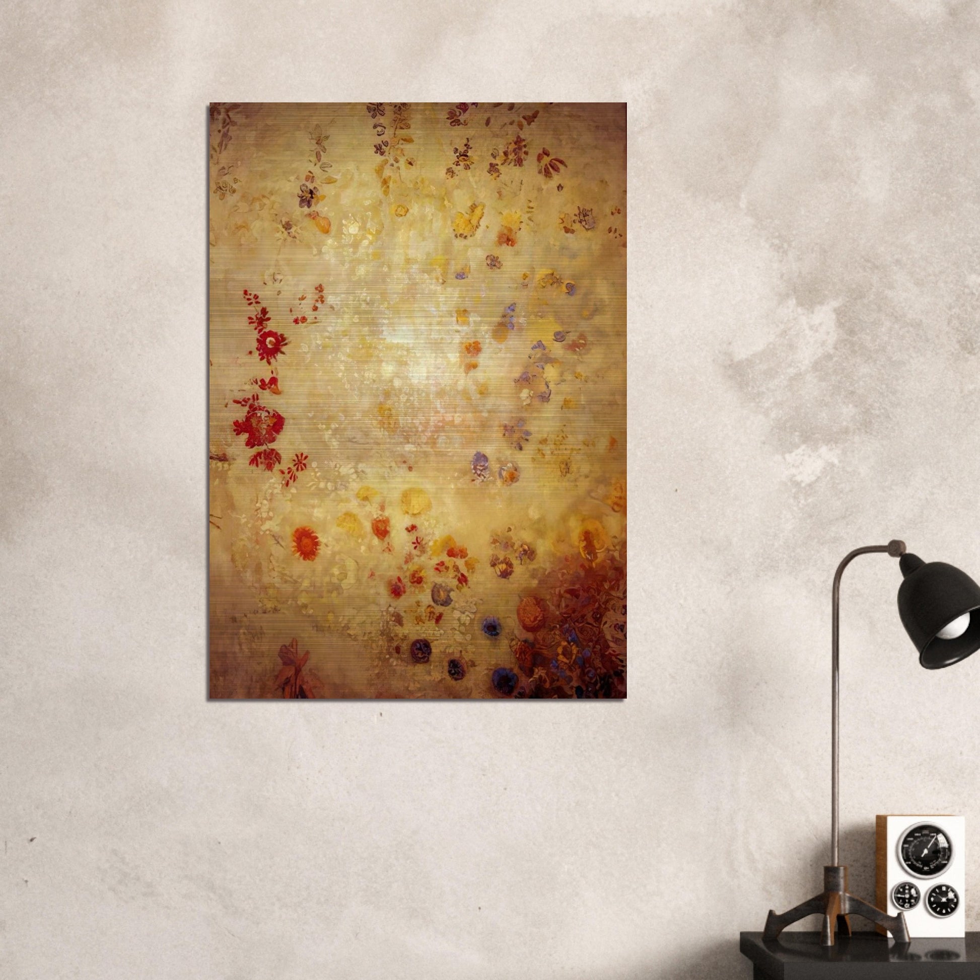 DECORATIVE PANEL 1 - Odilon Redon Brushed Aluminum Print - 70x100 cm / 28x40 inches | Odilon Redon Aluminum Print | Odilon Redon Prints