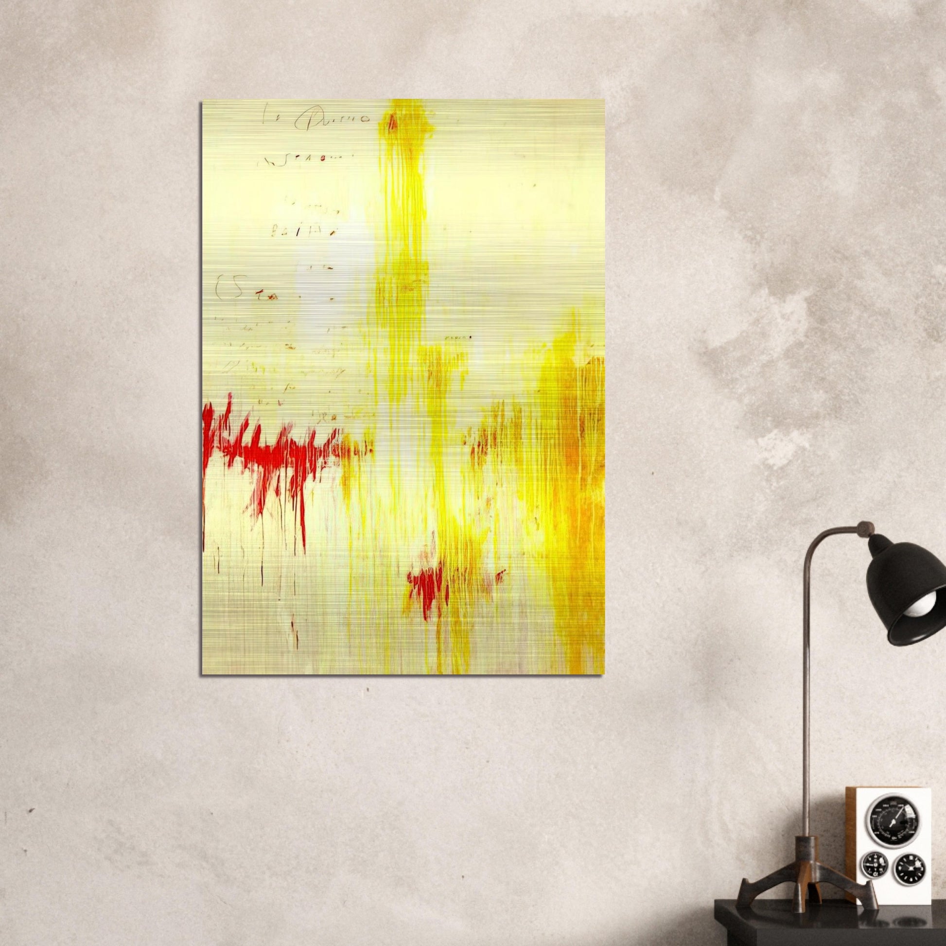 Quattro stagioni I. Estate - Cy Twombly Brushed Aluminum Print - 70x100 cm / 28x40 inches | Cy Twombly Aluminum Print | Cy Twombly Prints