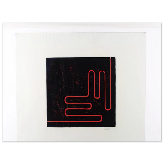 Donald Judd - Untitled Print - 1978  75x100 cm / 30x40inches Fine Art Poster