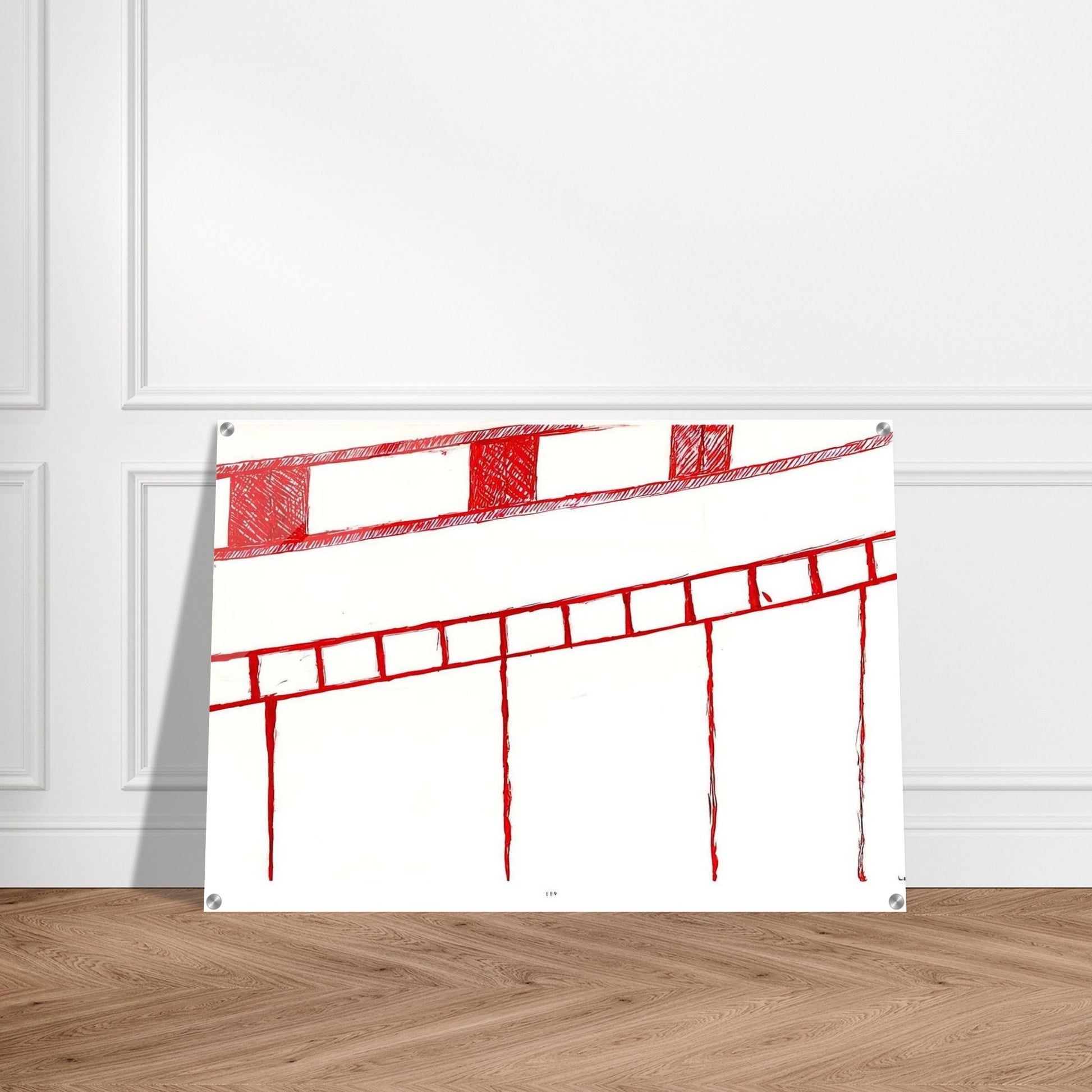 UNTITLED 1995 0 - Louise Bourgeois Acrylic Print - 70x100 cm / 28x40″ inches