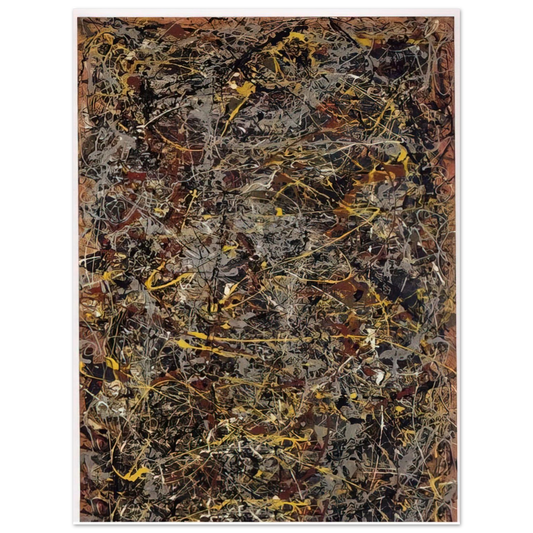 Jackson Pollock - NUMBER 5 1948 1  75x100 cm / 30x40inches Fine Art Poster