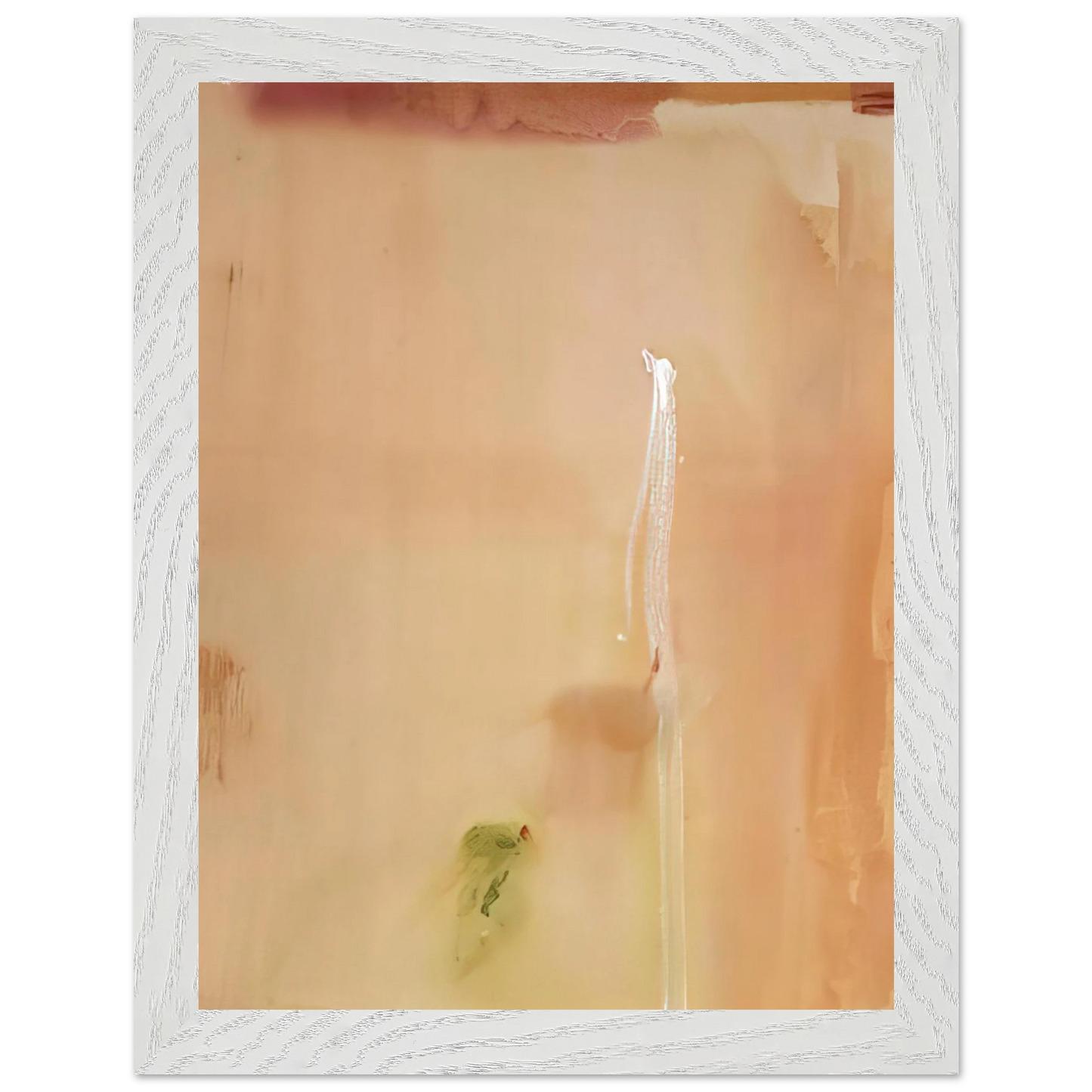 Helen Frankenthaler - Dawn Stroke - 1977 Wall art - 20x25 cm / 8x10 inches - Premium Wooden Framed Poster With Fine Art Paper-canvas - Black frame