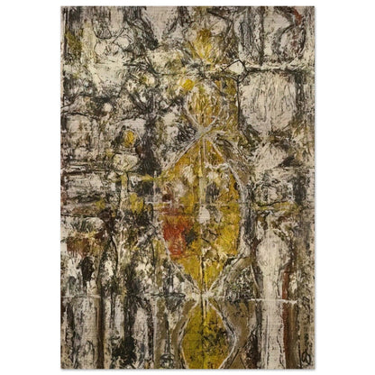 Cascella II - 1952 - Richard Pousette-Dart Brushed Aluminum Print - 70x100 cm / 28x40 inches | Richard Pousette-Dart Aluminum Print | Richard Pousette-Dart Prints