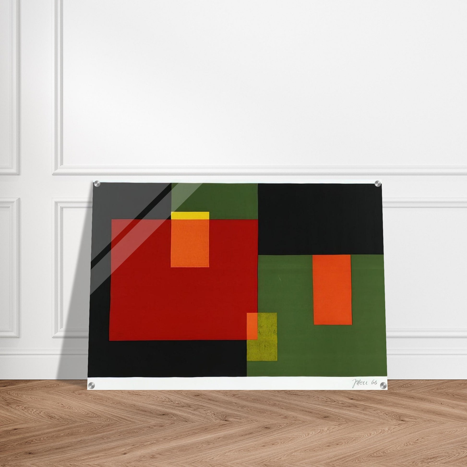 Untitled - 1966 - Johannes Itten Acrylic Print - 70x100 cm / 28x40″ inches