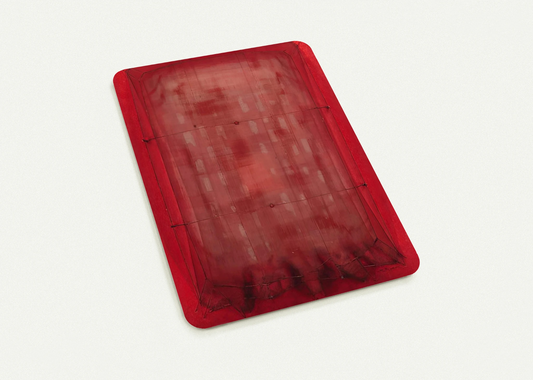 Espejo vestido de rojo - Art Informel By Manuel Rivera Pack of 10 Post Cards | Manuel Rivera Post Cards | A6 (10.5 x 14.8 cm) - 4.1 x 5.8 inches