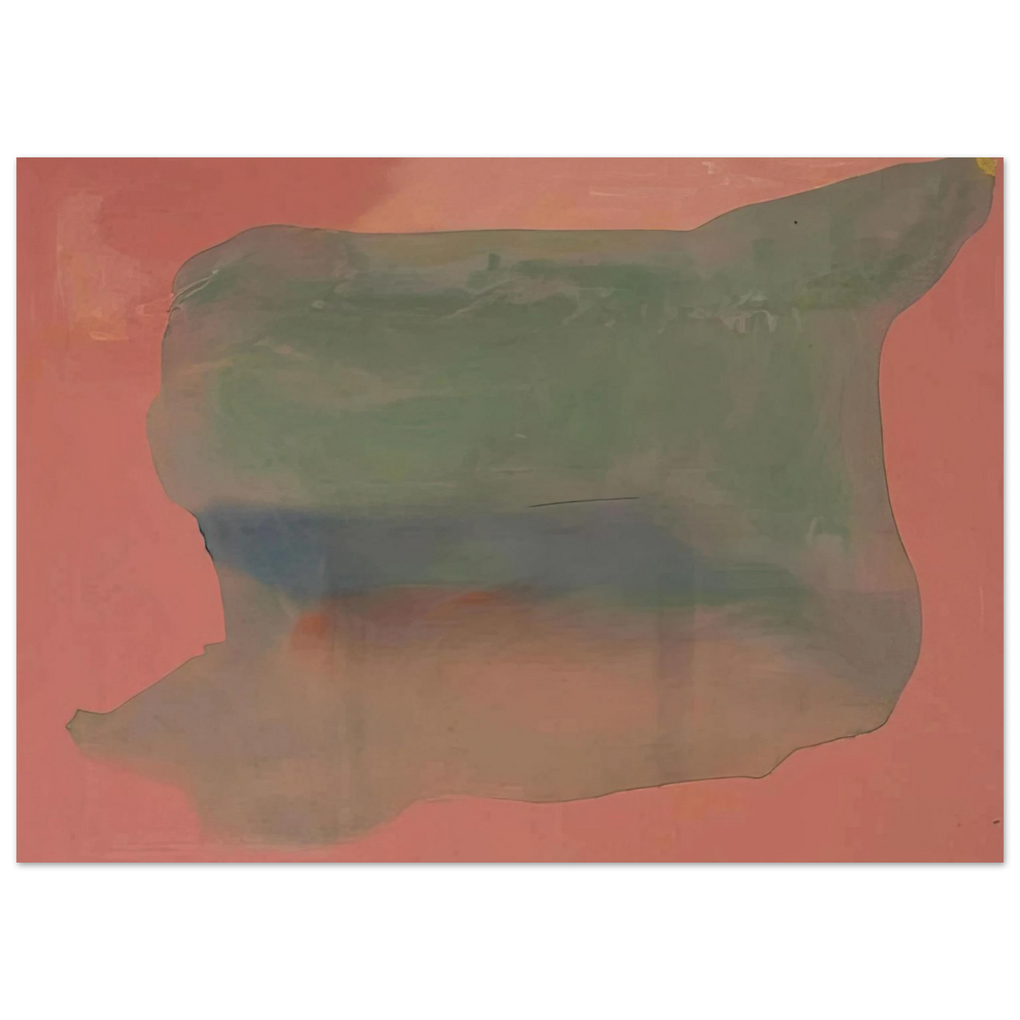 Helen Frankenthaler - Yearning - 1973 Wall art - 50x70 cm / 20x28 inches - Fine Art Poster-canvas - -