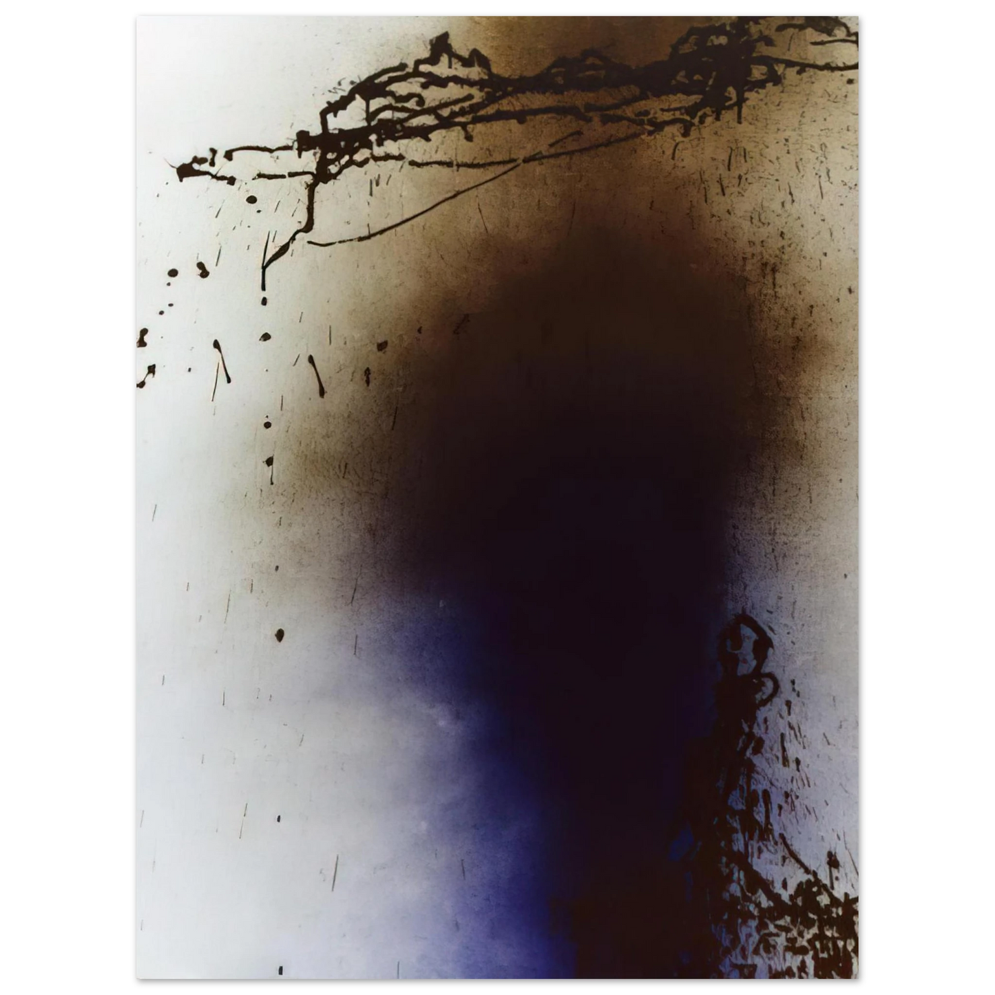 Hans Hartung - Untitled T1989-U11 - 1989  75x100 cm / 30x40inches Fine Art Poster