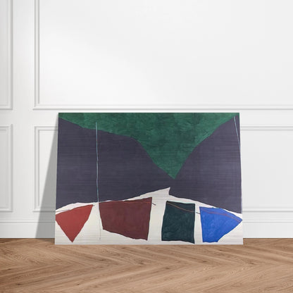 Untitled - 1982 - Ray Parker Brushed Aluminum Print - 70x100 cm / 28x40 inches | Ray Parker Aluminum Print | Ray Parker Prints