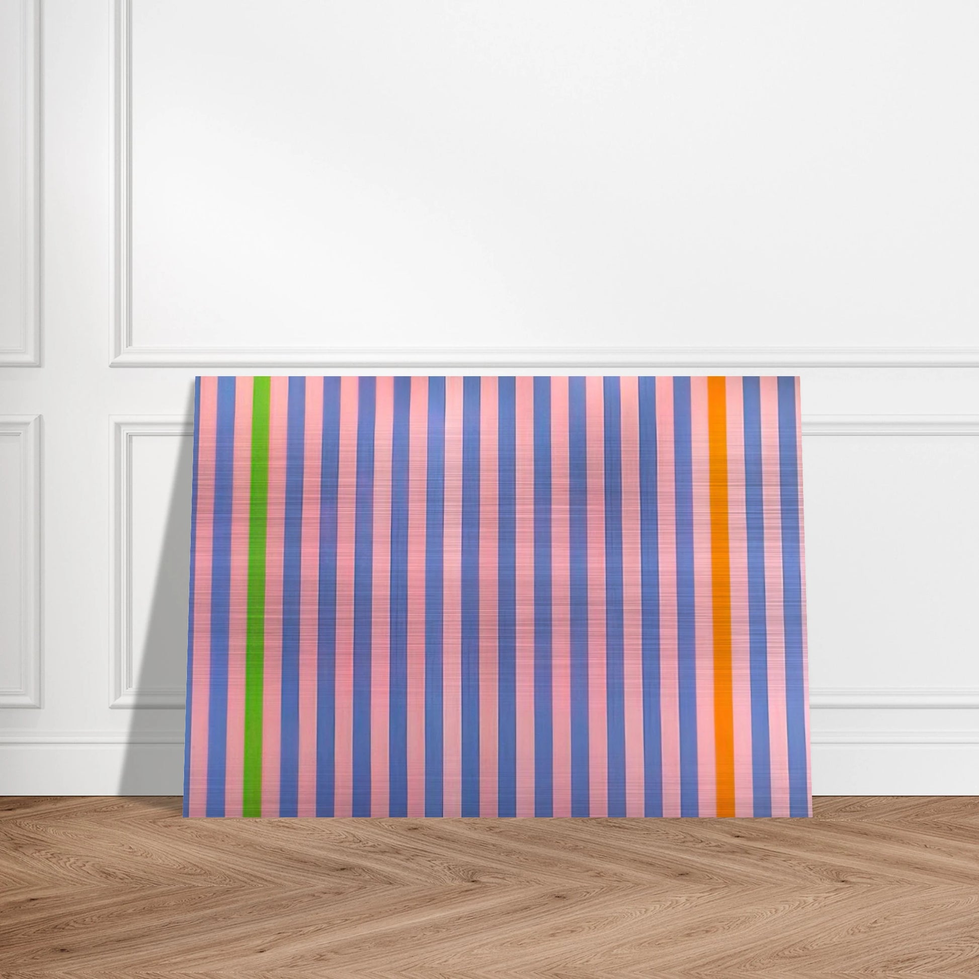 Sweet Score-Skylark - 1960 - Gene Davis Brushed Aluminum Print - 70x100 cm / 28x40 inches | Gene Davis Aluminum Print | Gene Davis Prints