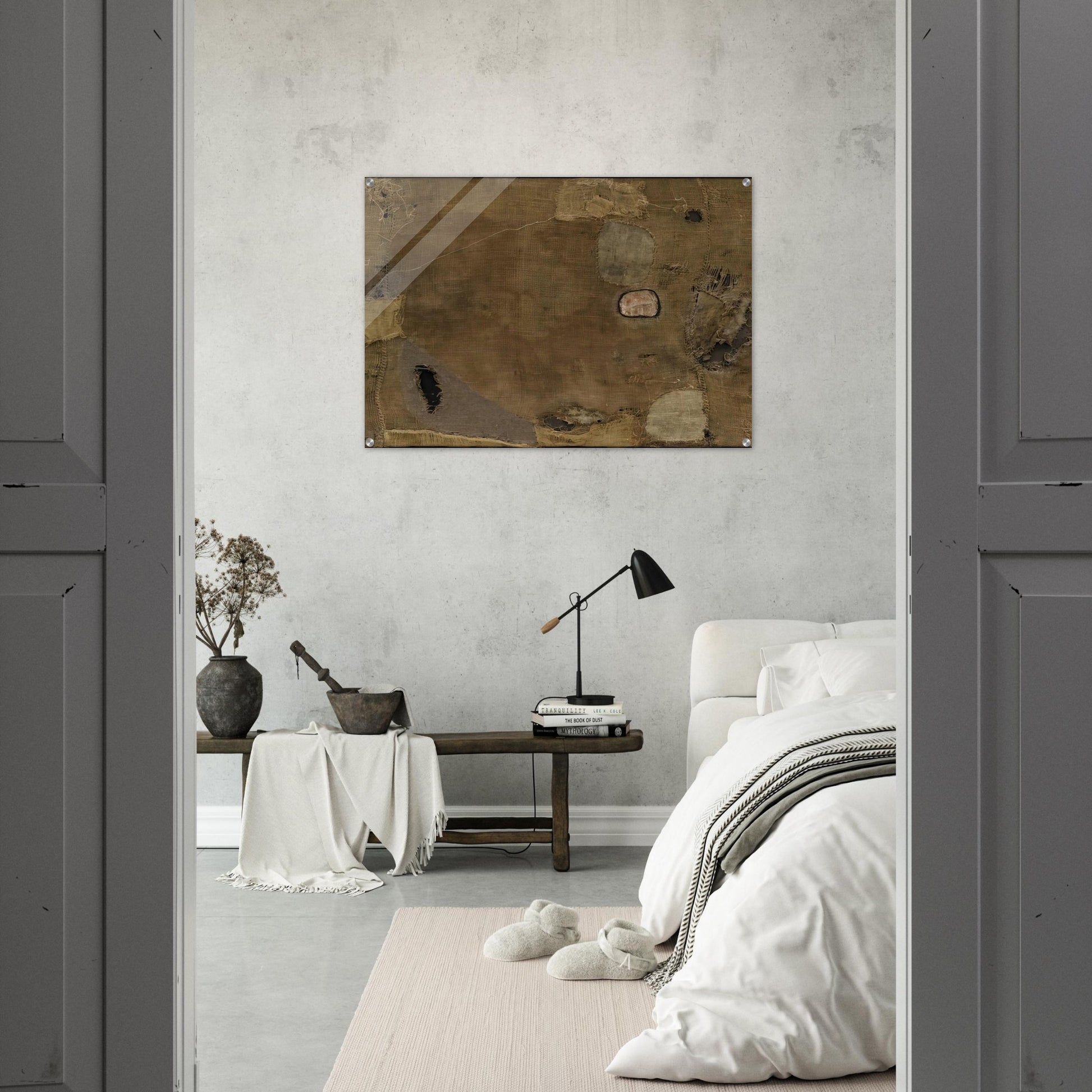 Sackcloth - 1953 - Alberto Burri Acrylic Print - 70x100 cm / 28x40″ inches