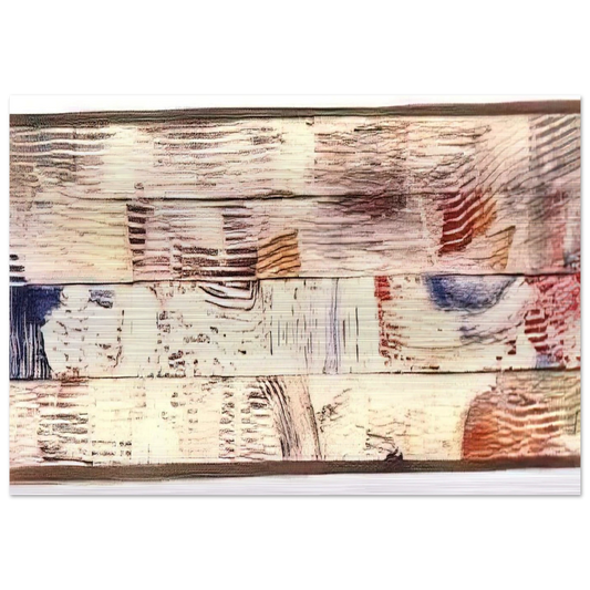 Water Surface - Sam Gilliam Brushed Aluminum Print - 70x100 cm / 28x40 inches | Sam Gilliam Aluminum Print | Sam Gilliam Prints