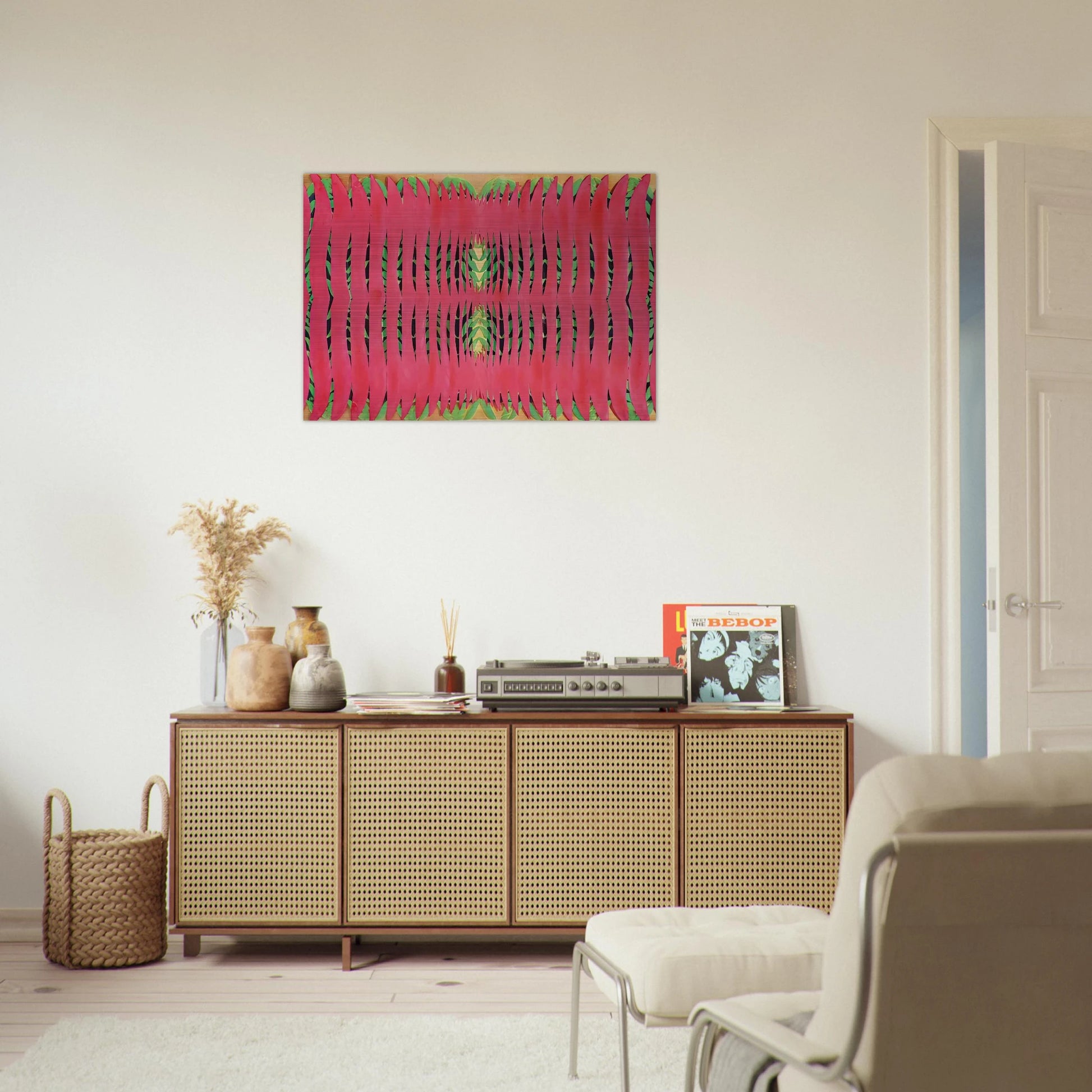 Islam - 1965 - Carla Accardi Brushed Aluminum Print - 70x100 cm / 28x40 inches | Carla Accardi Aluminum Print | Carla Accardi Prints