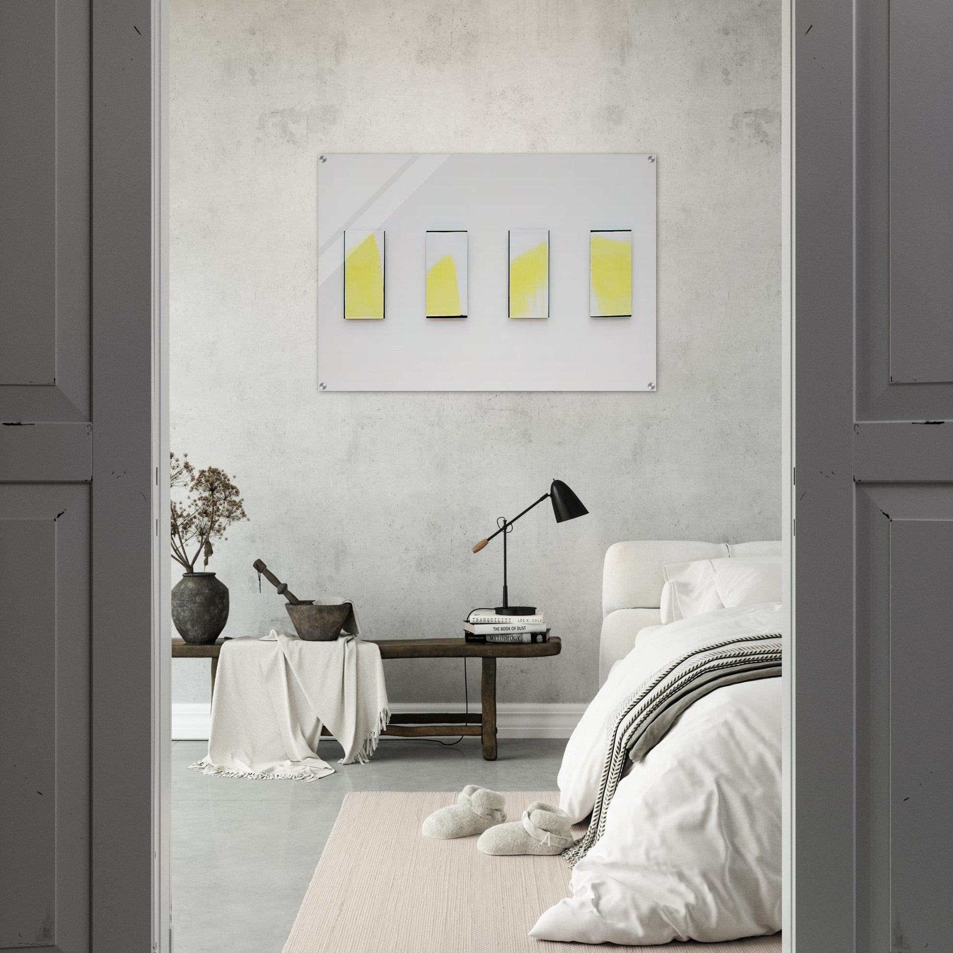 Ohne Titel - 1977 - Blinky Palermo Acrylic Print - 70x100 cm / 28x40″ inches | Blinky Palermo Wall Art | Blinky Palermo Prints