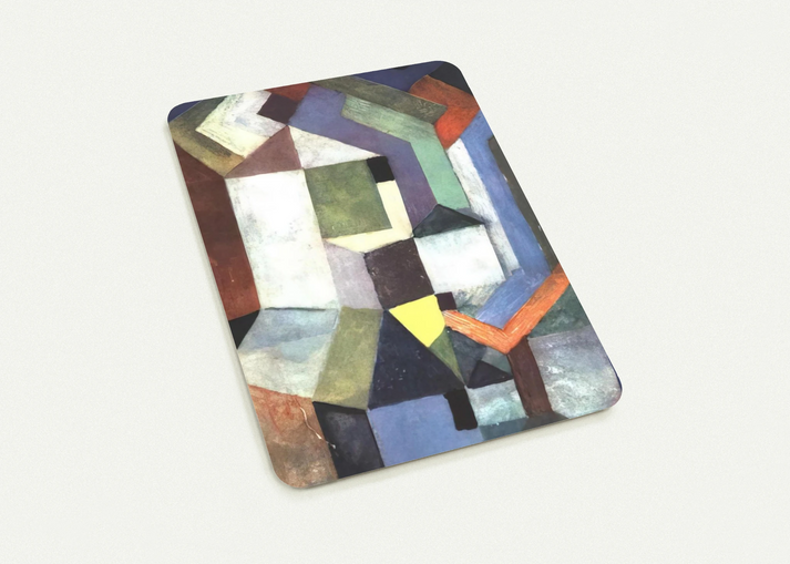 PIOUS NORTHERN LANDSCAPE 1917 By Paul Klee Pack of 10 Post Cards | Paul Klee Post Cards | A6 (10.5 x 14.8 cm) - 4.1 x 5.8 inches