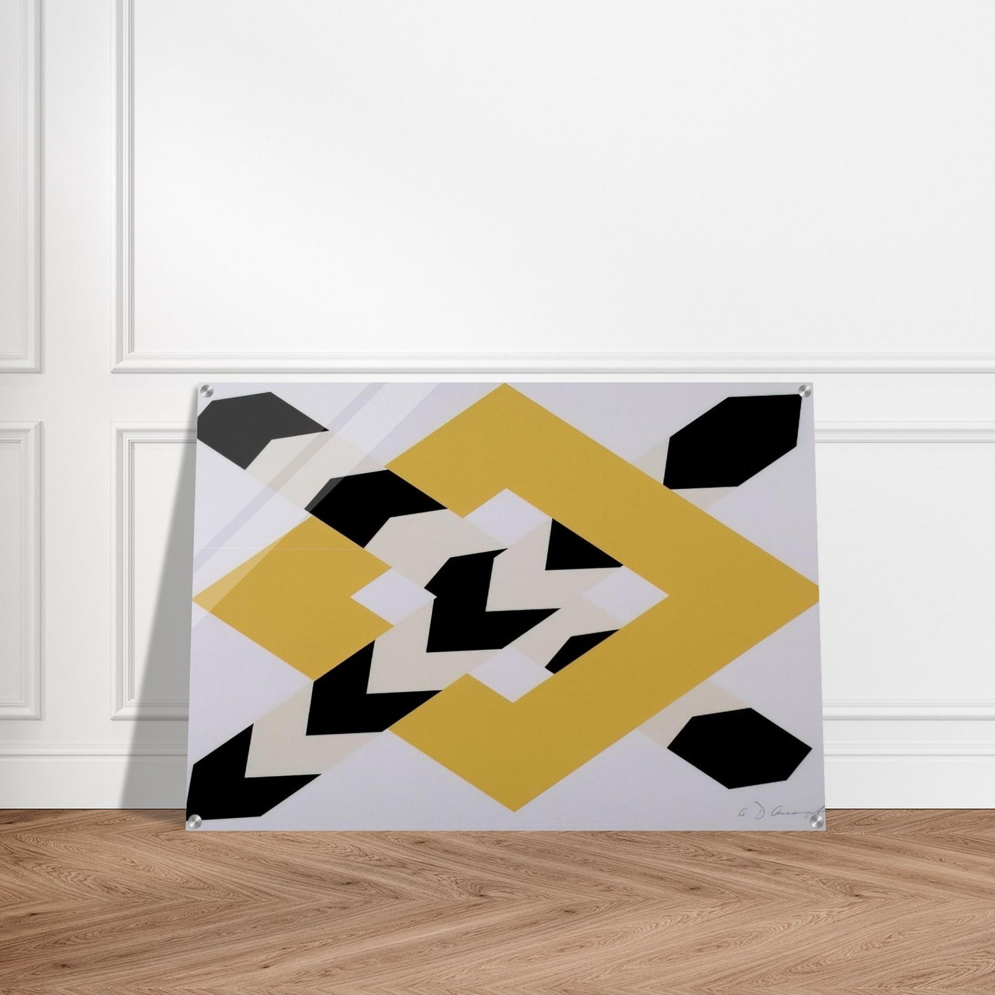 Constellation - 1971 - Allan D Arcangelo Acrylic Print - 70x100 cm / 28x40″ inches | Allan D Arcangelo Wall Art | Allan D Arcangelo Prints