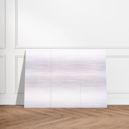 WHITE PAINTING THREE PANEL 1951 - Robert Rauschenberg Brushed Aluminum Print - 70x100 cm / 28x40 inches | Robert Rauschenberg Aluminum Print | Robert Rauschenberg Prints