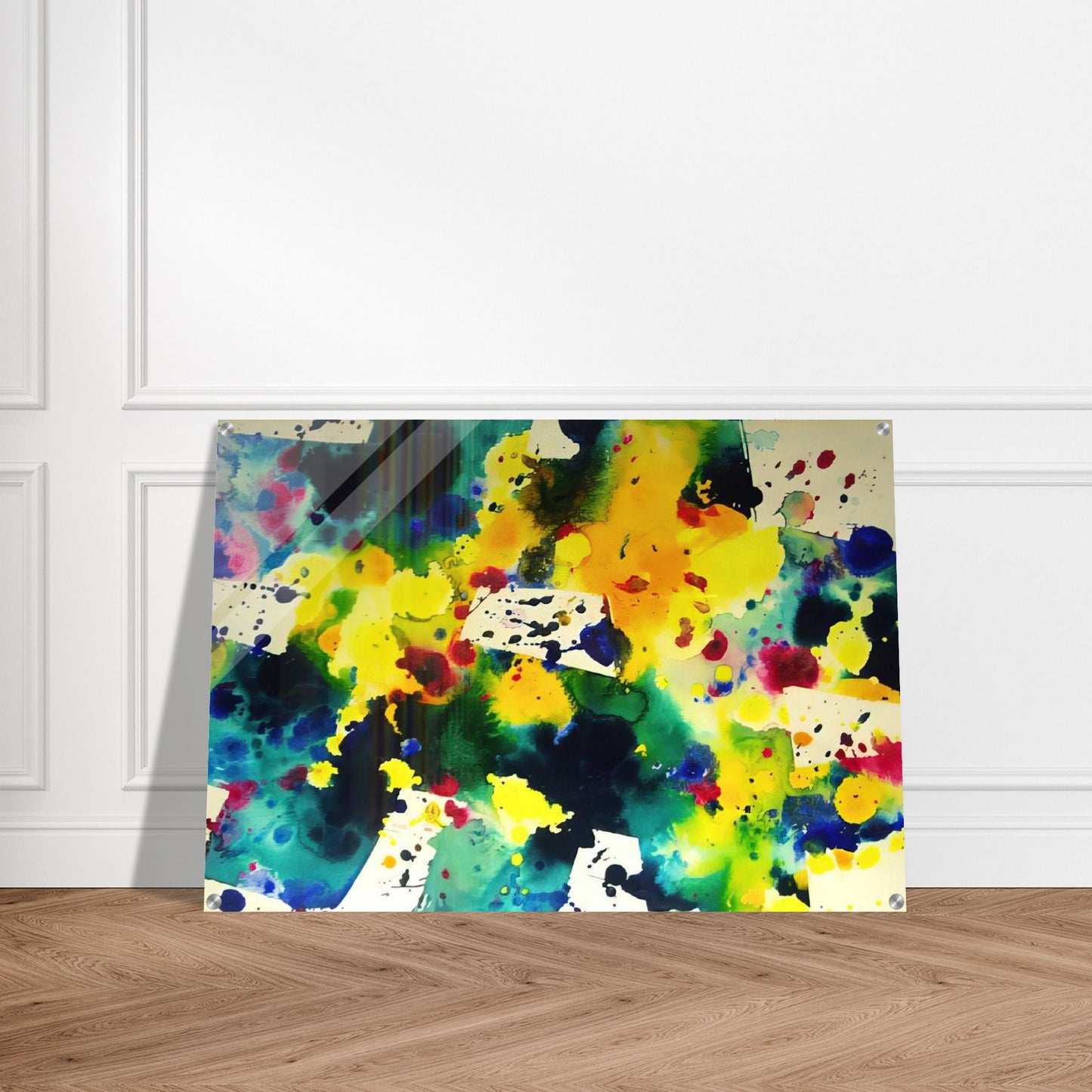 Tokyo - Sam Francis Acrylic Print - 70x100 cm / 28x40″ inches
