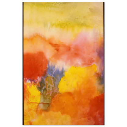 Abundance In The Garden - 1992 - Ronnie Landfield Art Prints - 100x150 cm / 40x60″ inches | Ronnie Landfield Poster | Ronnie Landfield Prints