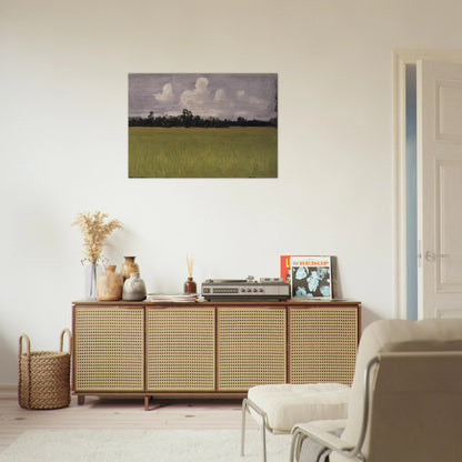 Autumn. Steppe - Arkhyp Kuindzhi Brushed Aluminum Print - 70x100 cm / 28x40 inches | Arkhyp Kuindzhi Aluminum Print | Arkhyp Kuindzhi Prints