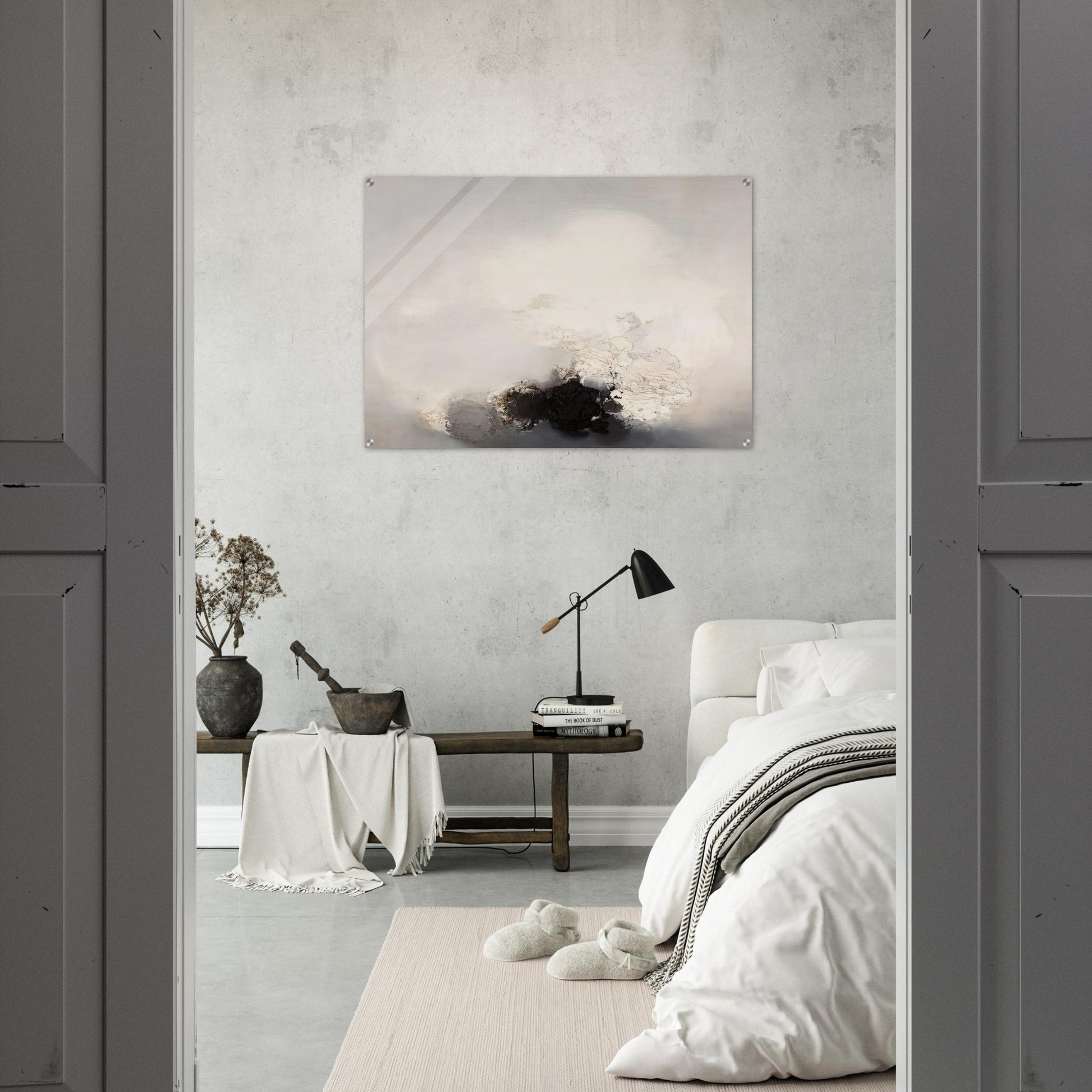 N MERO 148 1959 - Luis Feito Acrylic Print - 70x100 cm / 28x40″ inches