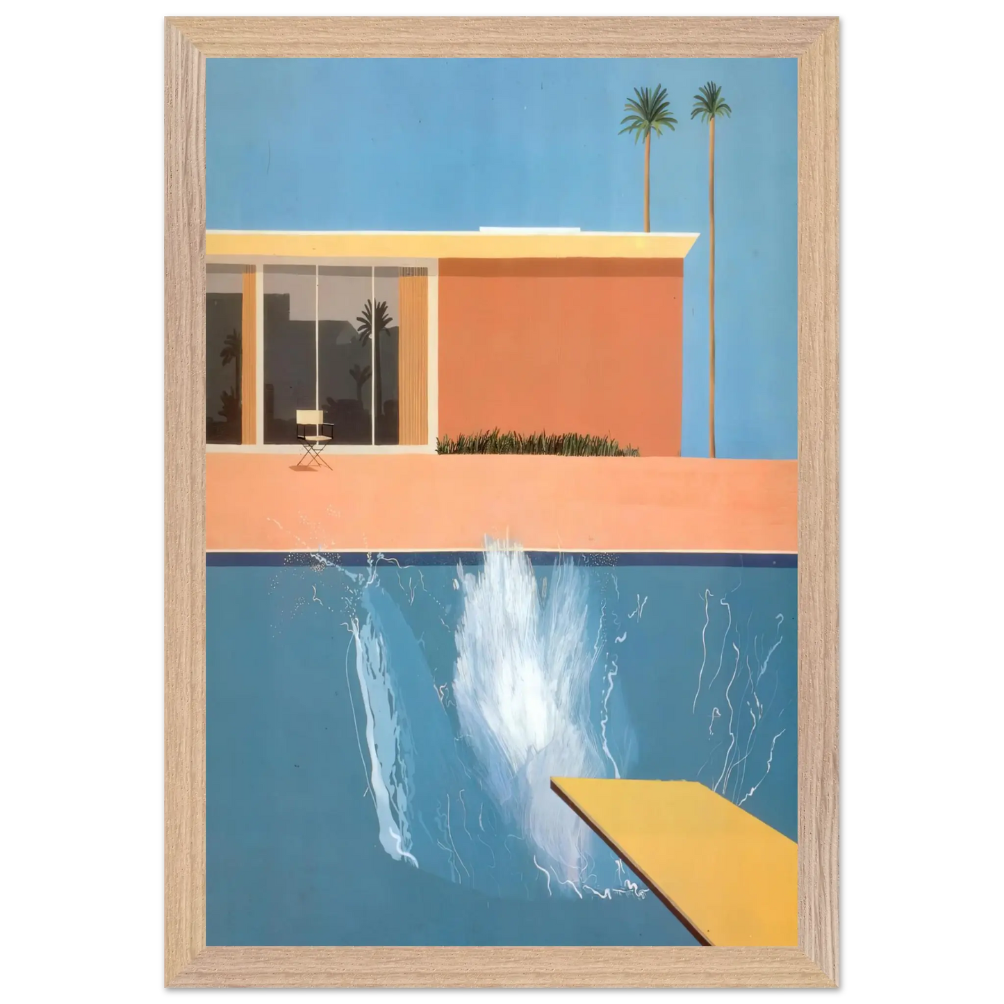 David Hockney - David Hockney Wall art - A1 (59.4 x 84.1  cm) - Fine Art Poster - -