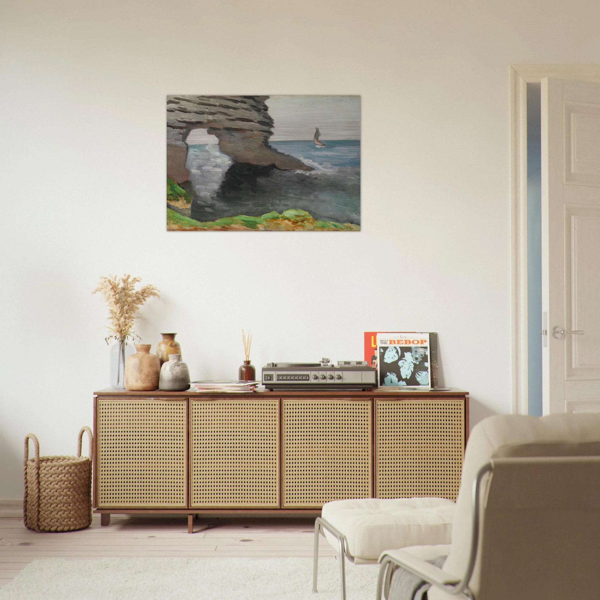 MARGUERITE - Henri Matisse Brushed Aluminum Print - 70x100 cm / 28x40 inches | Henri Matisse Aluminum Print | Henri Matisse Prints