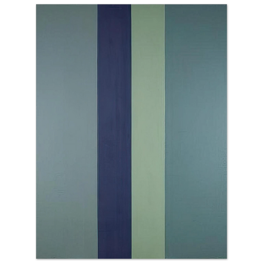 Brice Marden - To Corfu - 1976  75x100 cm / 30x40inches Fine Art Poster