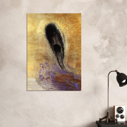 UNDERWATER VISION 1 - Odilon Redon Brushed Aluminum Print - 70x100 cm / 28x40 inches | Odilon Redon Aluminum Print | Odilon Redon Prints