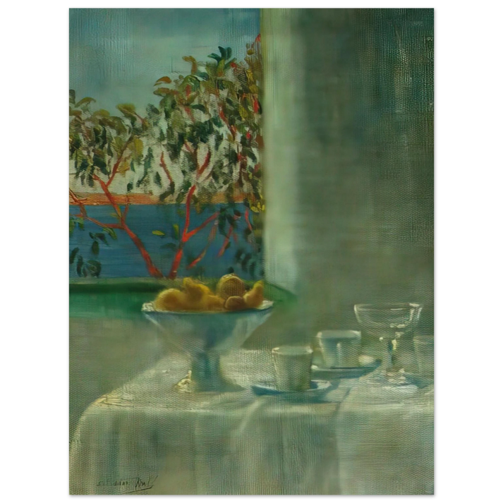 Salvador Dali - STILL LIFE BY A WINDOW  75x100 cm / 30x40inches Fine Art Poster