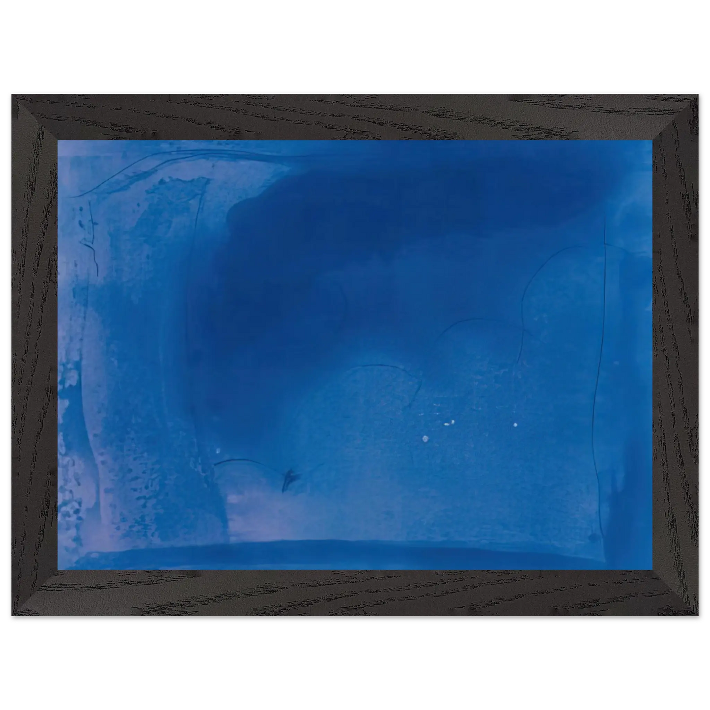 Helen Frankenthaler - Corot s Mark - 1987 Wall art - 60x80 cm / 24x32 Inches - Premium Wooden Framed Poster With Fine Art Paper - White frame