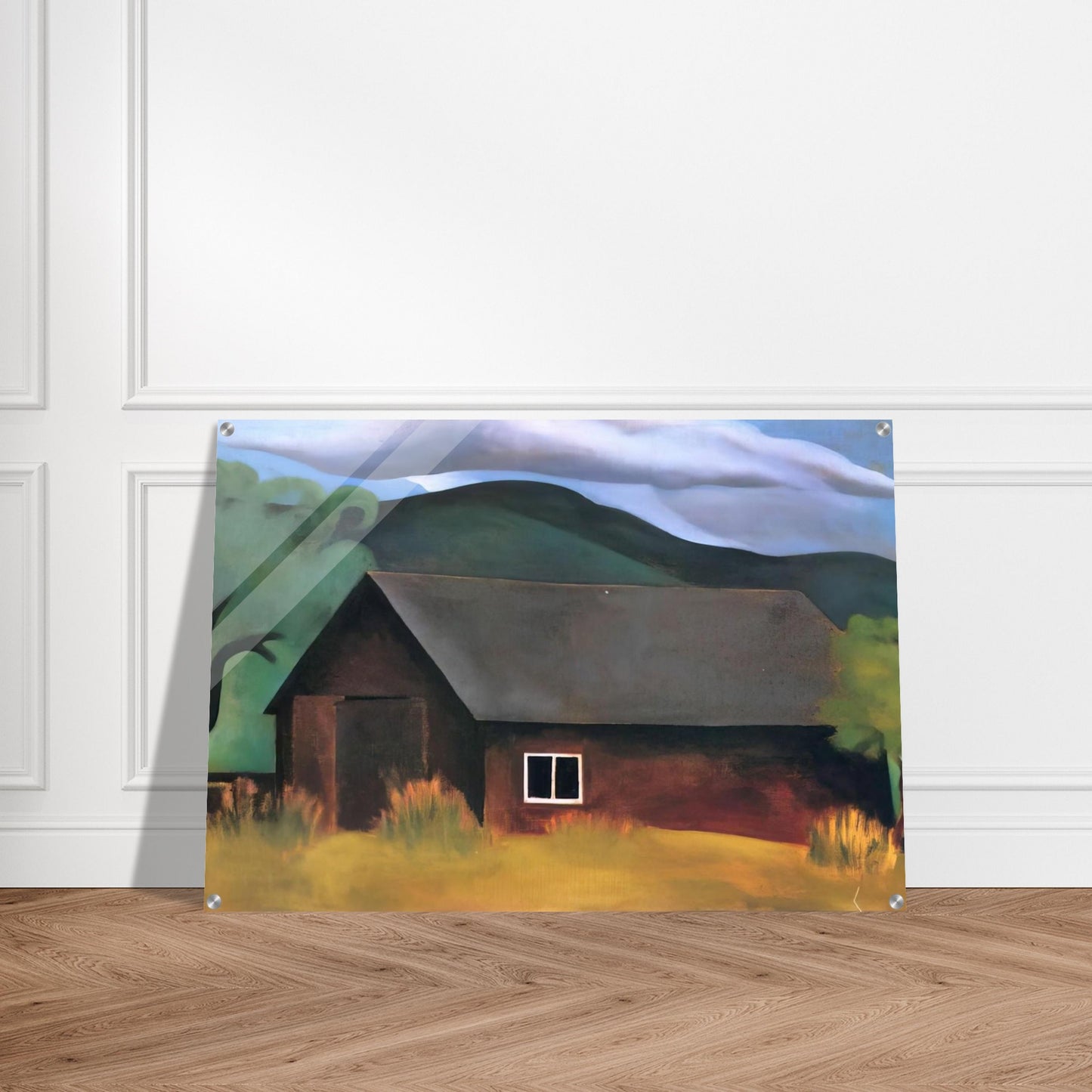 My Shanty, Lake George - Georgia O'Keeffe Acrylic Print - 70x100 cm / 28x40″ inches