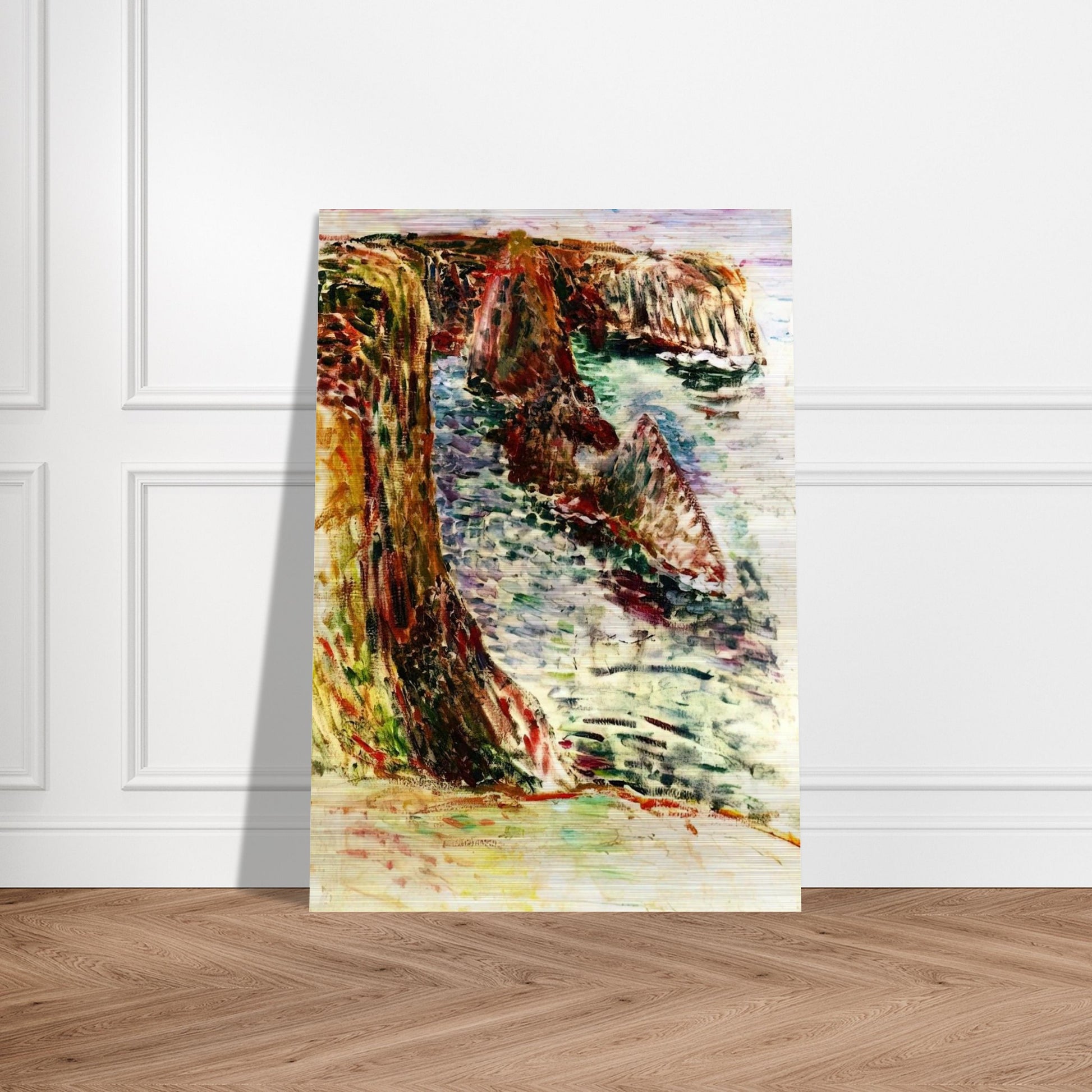 BELLE ILE EN MER 1897 - Henri Matisse Brushed Aluminum Print - 70x100 cm / 28x40 inches | Henri Matisse Aluminum Print | Henri Matisse Prints