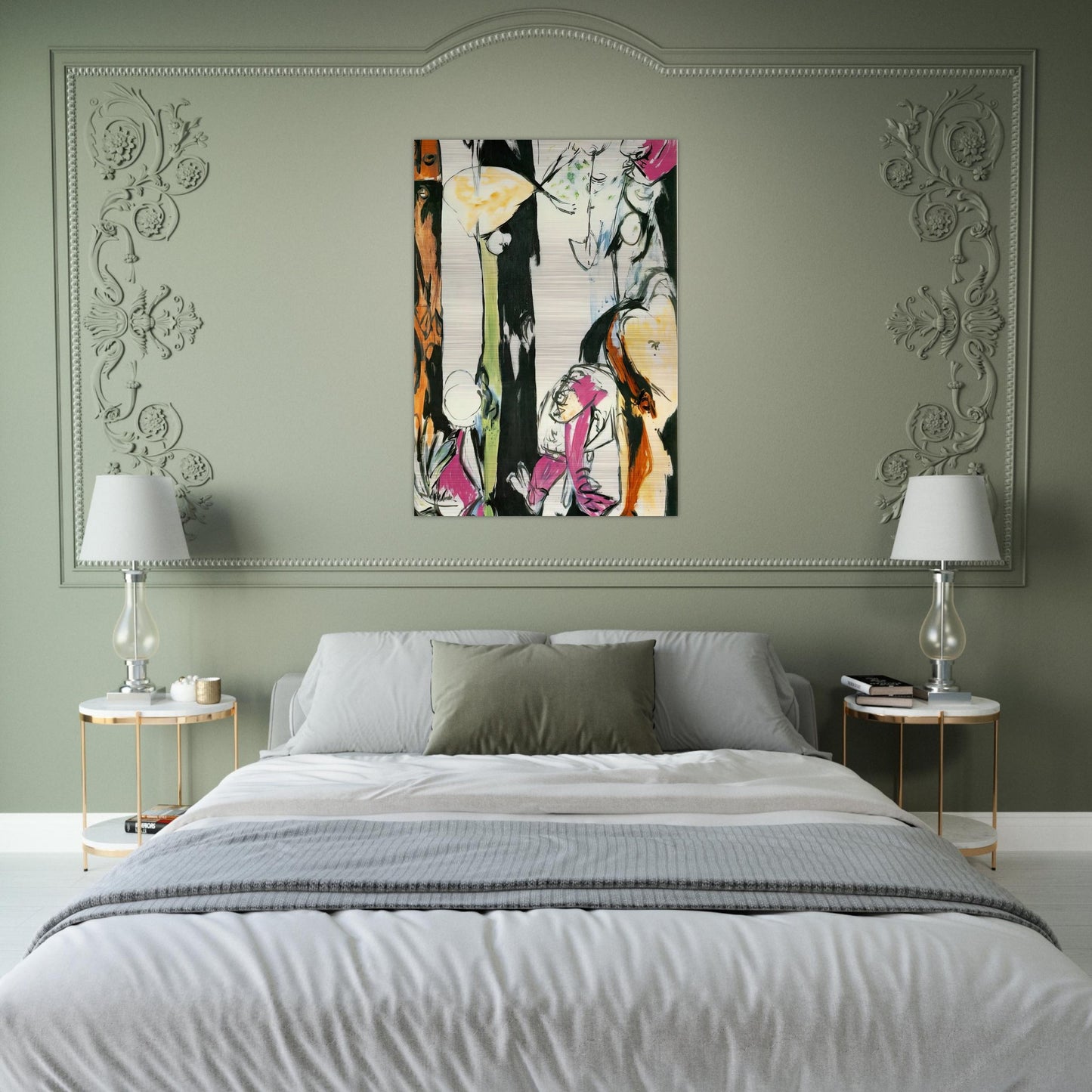 EASTER AND THE TOTEM - Jackson Pollock Brushed Aluminum Print - 70x100 cm / 28x40 inches | Jackson Pollock Aluminum Print | Jackson Pollock Prints