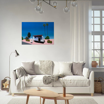 Lemson's Beams - Hiroshi Nagai Brushed Aluminum Print - 70x100 cm / 28x40 inches | Hiroshi Nagai Aluminum Print | Hiroshi Nagai Prints