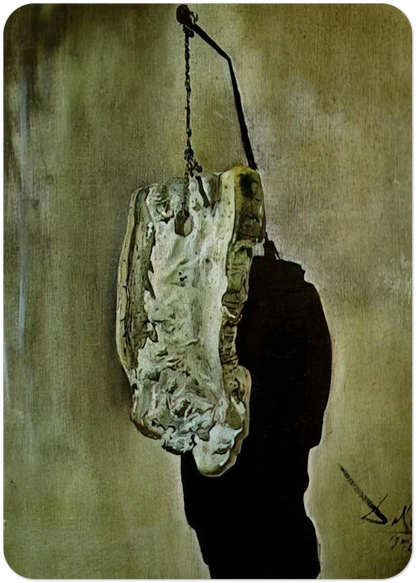 CORK STUDY FOR THE MADONNA OF PORT LLIGAT By Salvador Dali Pack of 10 Post Cards | Salvador Dali Post Cards | A6 (10.5 x 14.8 cm) - 4.1 x 5.8 inches