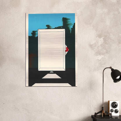 Untitled - 1966 - Allan D Arcangelo Brushed Aluminum Print - 70x100 cm / 28x40 inches | Allan D Arcangelo Aluminum Print | Allan D Arcangelo Prints