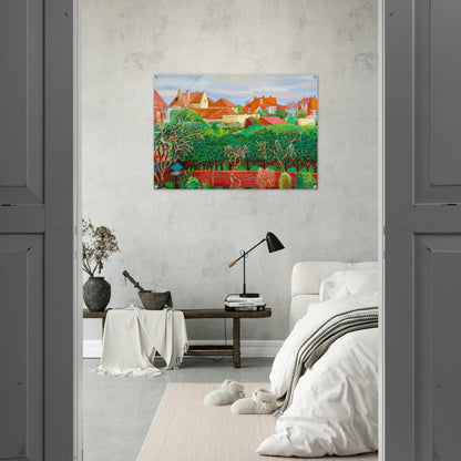 David Hockney - David Hockney Acrylic Print - 70x100 cm / 28x40″ inches | David Hockney Wall Art | David Hockney Prints
