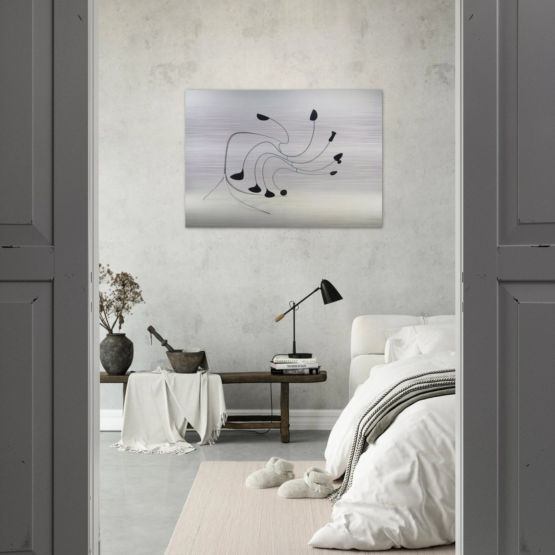 THE SPIDER 1940 - Alexander Calder Brushed Aluminum Print - 70x100 cm / 28x40 inches | Alexander Calder Aluminum Print | Alexander Calder Prints