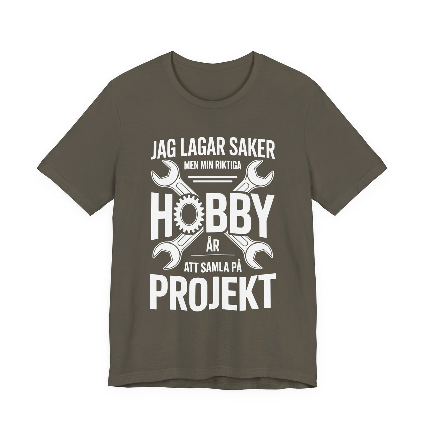 Camiseta de proyectos de hobby: divertida camiseta DIY para artesanos, regalo para manitas, Día del Padre, ropa informal, ropa de taller