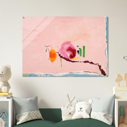 Flirt - 1995 - Helen Frankenthaler Acrylic Print - 70x100 cm / 28x40″ inches
