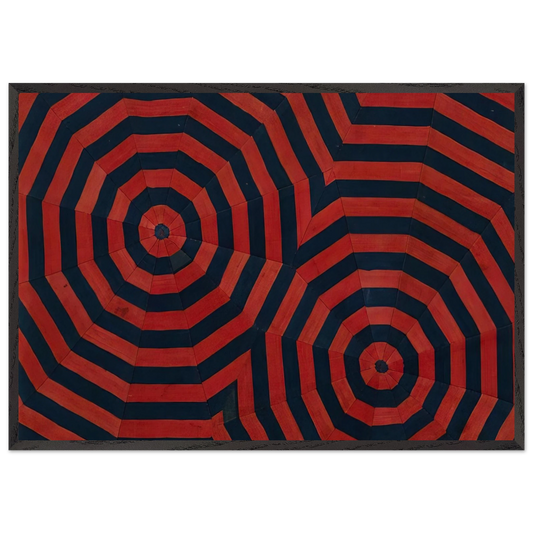UNTITLED 2005 2 - Louise Bourgeois 70x100 cm / 28x40 inches Framed Art Print – Black Wooden Frame