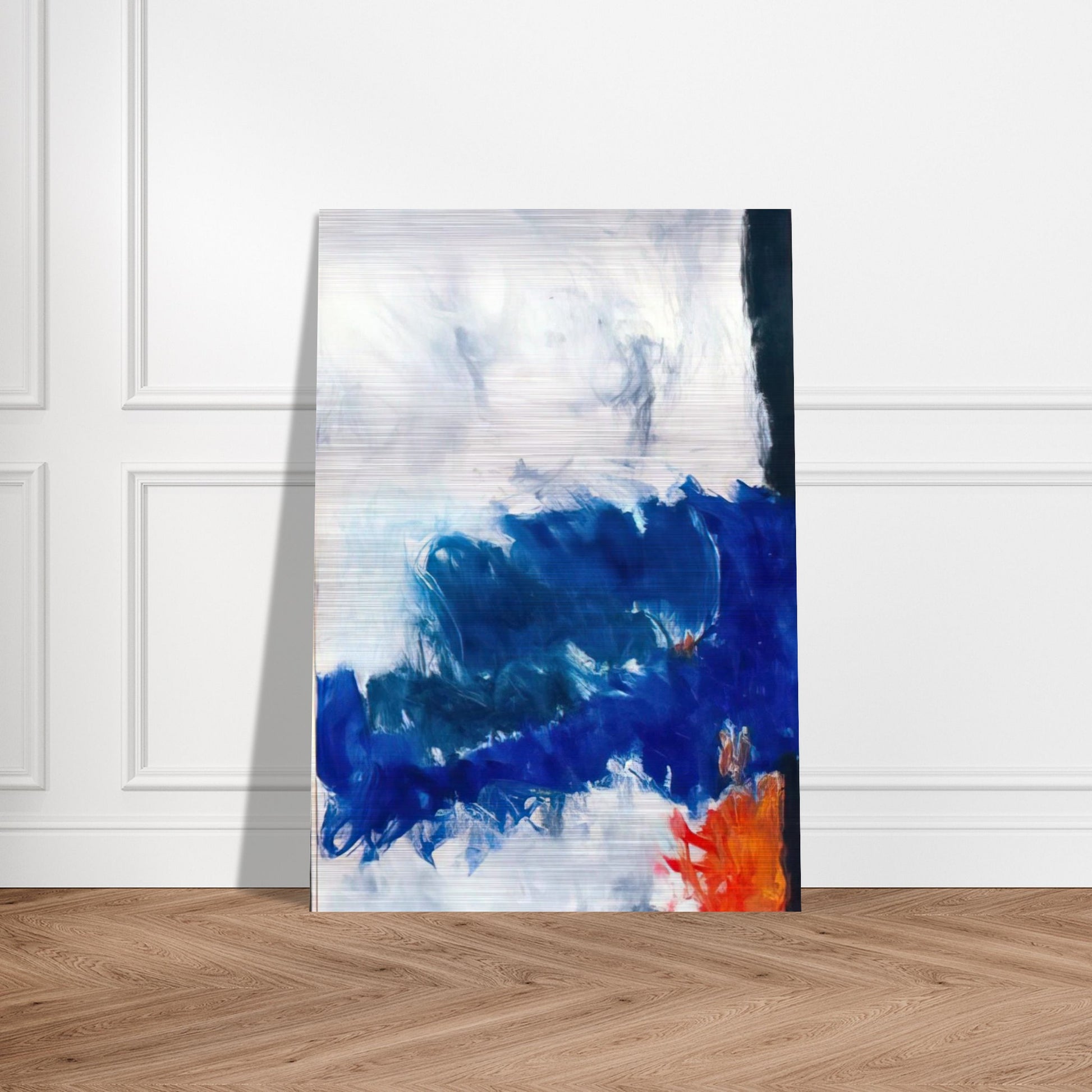 Edge of Day - 1961 - Theodoros Stamos Brushed Aluminum Print - 70x100 cm / 28x40 inches | Theodoros Stamos Aluminum Print | Theodoros Stamos Prints