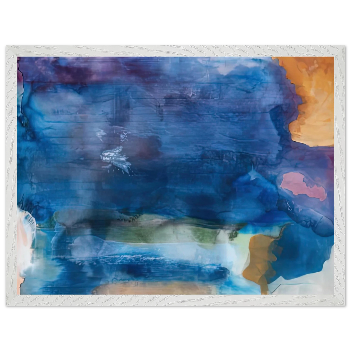 Helen Frankenthaler - Riverhead, 1963-64- Wall Art - 30x40 cm / 12x16 inches - Fine Art Poster-canvas - -