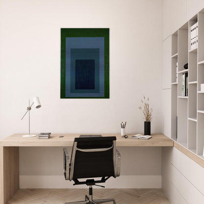 HOMAGE TO THE SQUARE 1966 - Josef Albers Brushed Aluminum Print - 70x100 cm / 28x40 inches | Josef Albers Aluminum Print | Josef Albers Prints