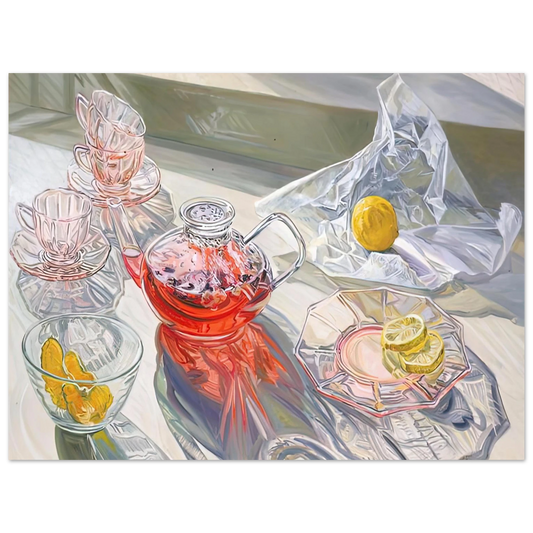 Janet Fish - HERB TEA 1995  75x100 cm / 30x40inches Fine Art Poster