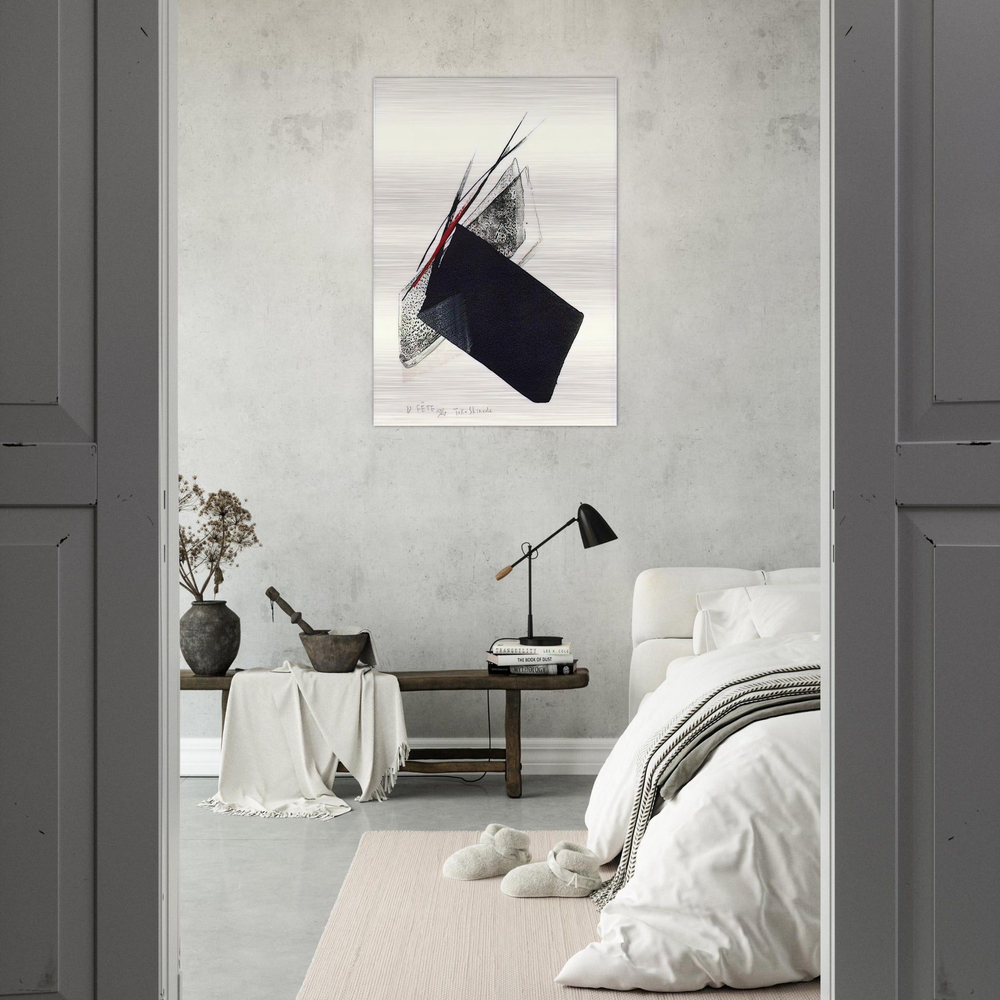 Fête - 1997 - Toko Shinoda Brushed Aluminum Print - 70x100 cm / 28x40 inches | Toko Shinoda Aluminum Print | Toko Shinoda Prints