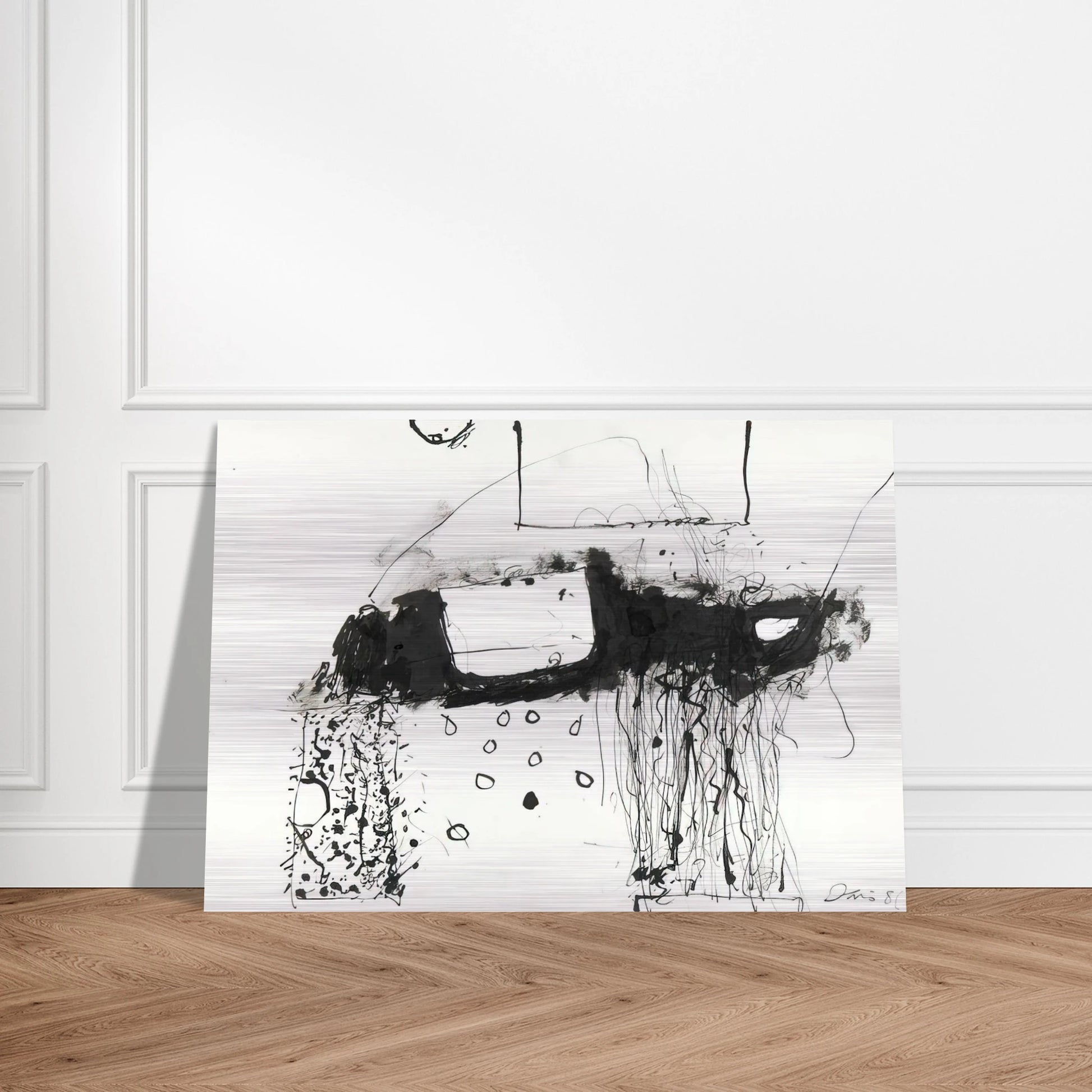 Boxcar - 1981 - Gene Davis Brushed Aluminum Print - 70x100 cm / 28x40 inches | Gene Davis Aluminum Print | Gene Davis Prints