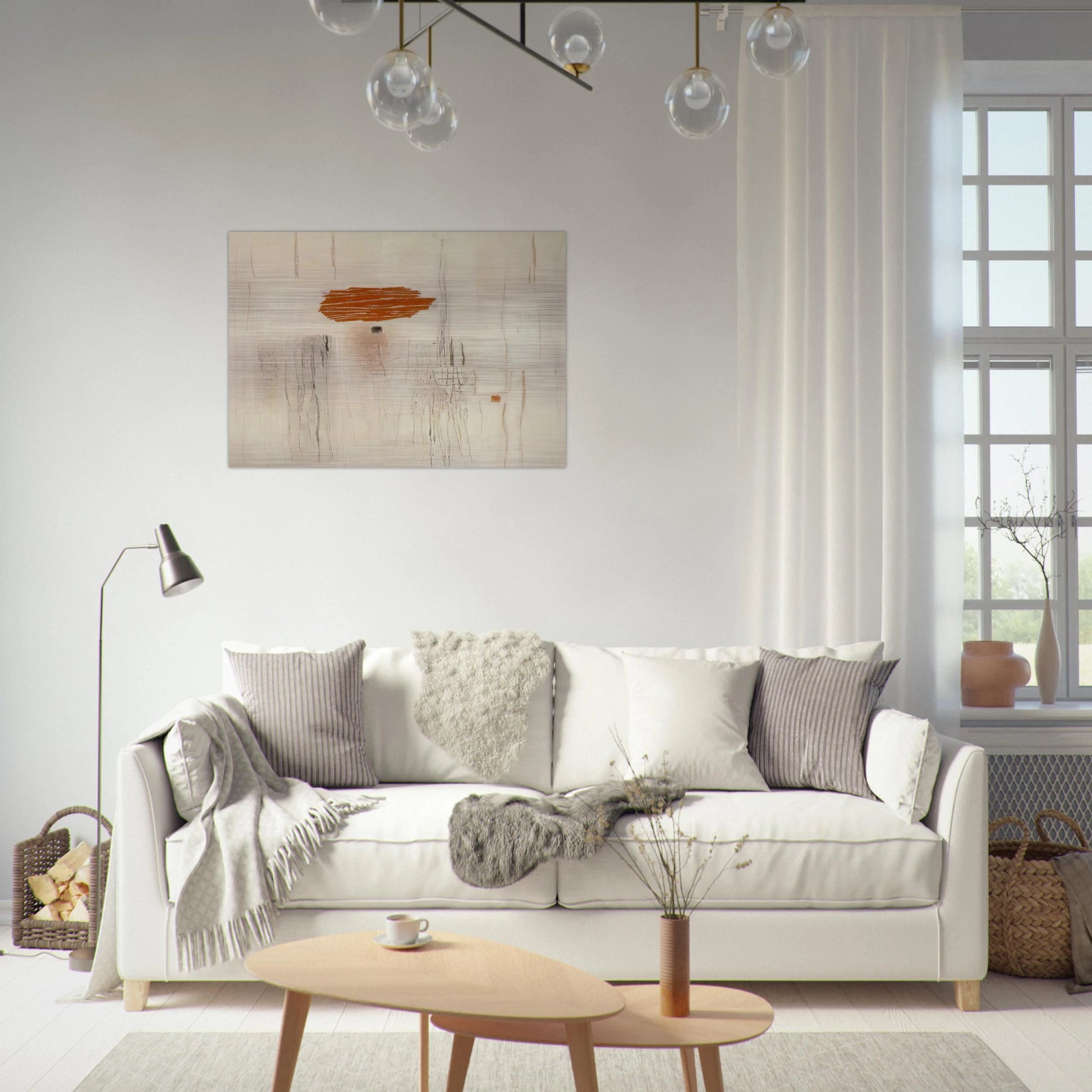Racconto n. 2 - 1955 - Bice Lazzari Brushed Aluminum Print - 70x100 cm / 28x40 inches | Bice Lazzari Aluminum Print | Bice Lazzari Prints