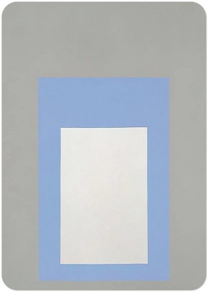 HOMAGE TO THE SQUARE GREEK ISLAND 1957 By Josef Albers Pack of 10 Post Cards | Josef Albers Post Cards | A6 (10.5 x 14.8 cm) - 4.1 x 5.8 inches