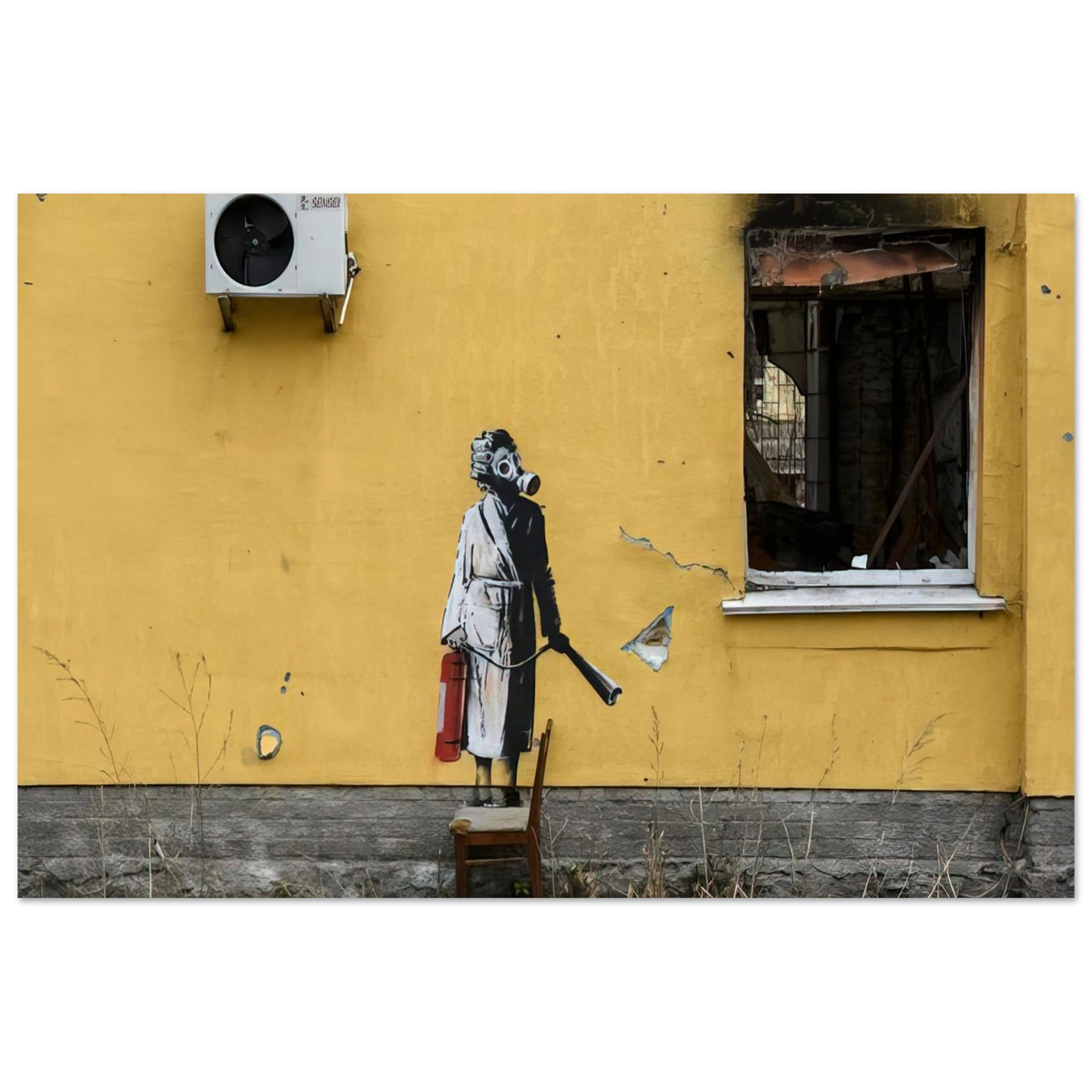 Banksy - HOSTOMEL PROSKURIVSKA 2 2022 Fine Art Poster